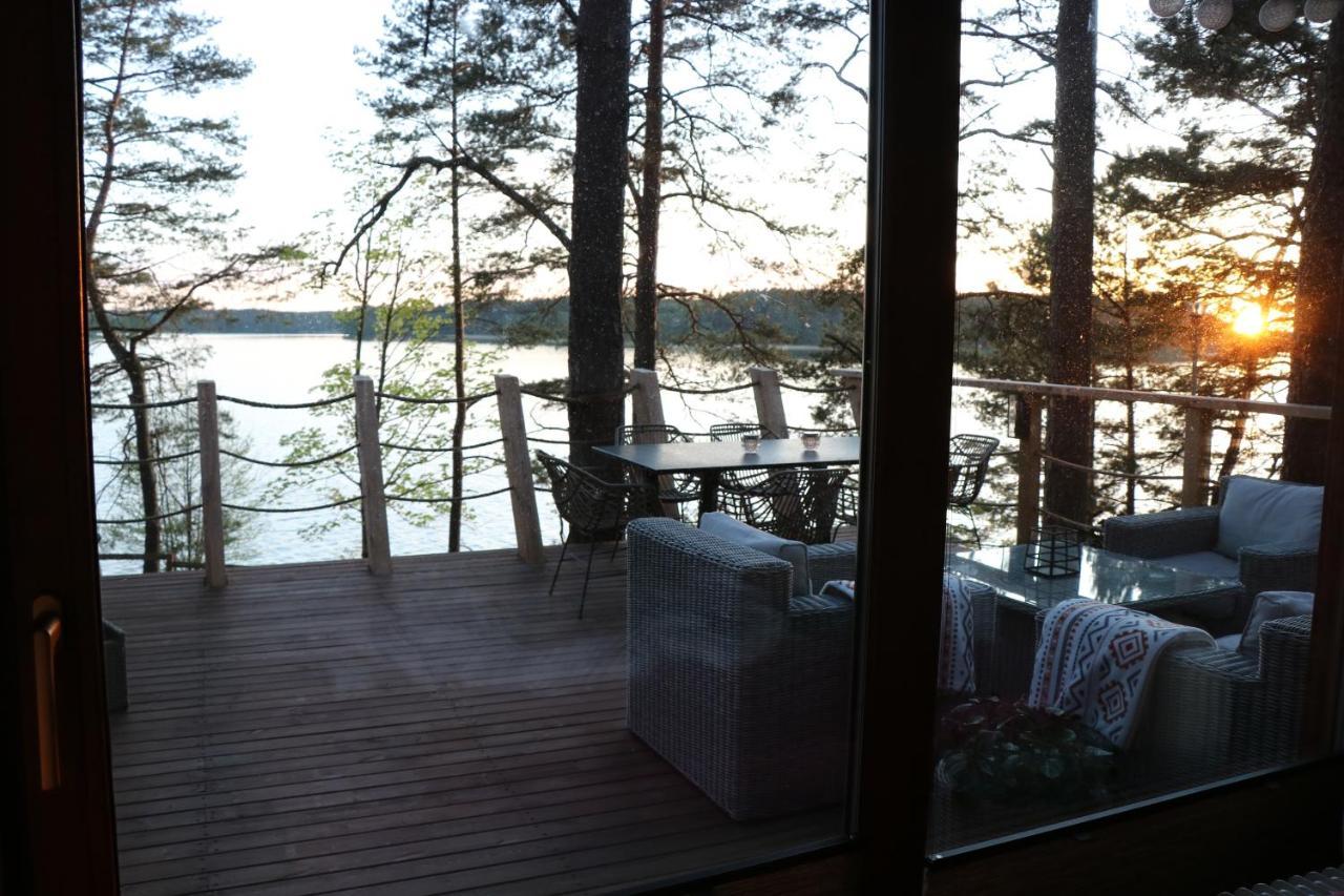 Ferienhaus Dziesiatka Nad Samym Jeziorem - Pierwsza Linia